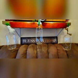 Cylindrical Glass Terrarium